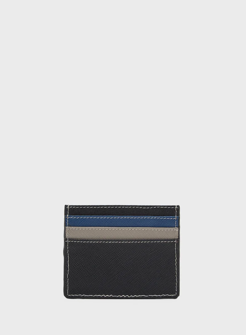 Robert Wood Genuine Leather Multiple Slots Card Holder
