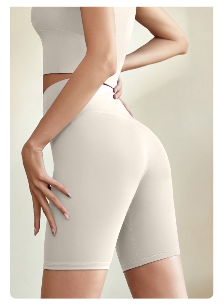 Summer Yoga Pants Gym Running Non See-Through Quick Dry Women Fitness Shorts Gym Sports Yoga Pants - Image 2