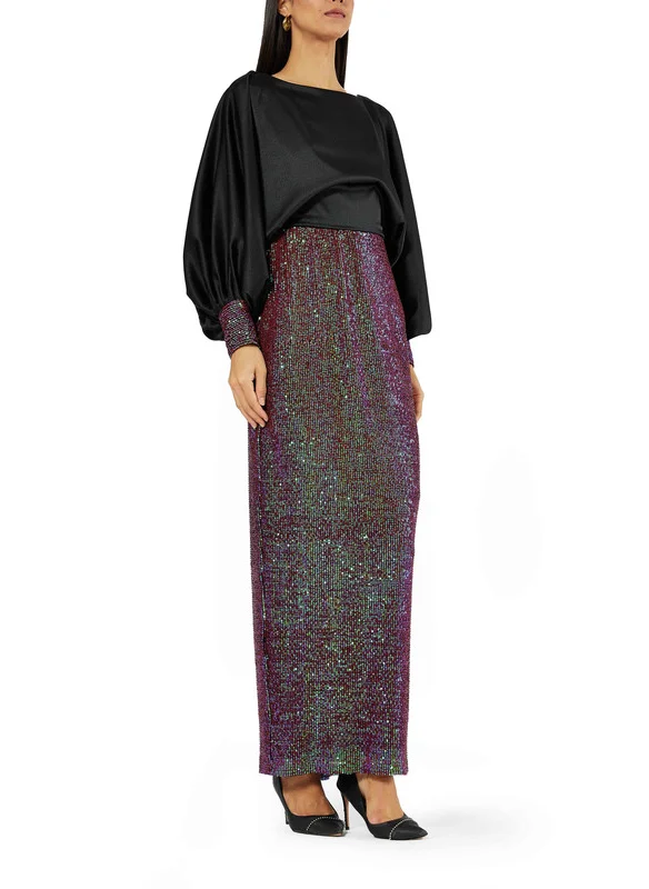 Amri Pleated maxi dress