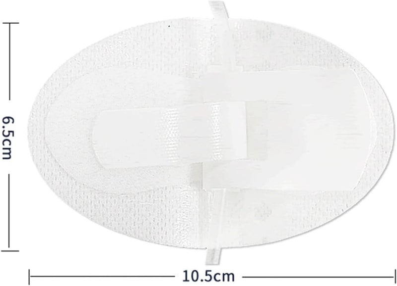 QCWN Foley Catheter Stabilization Device 5 Pack Catheter Tube Holder Leg Sticker for Urinary Drainage Feeding Tubes Breathable Non-Woven Adhesive Catheter Securement Device Accessories (White) - Image 3