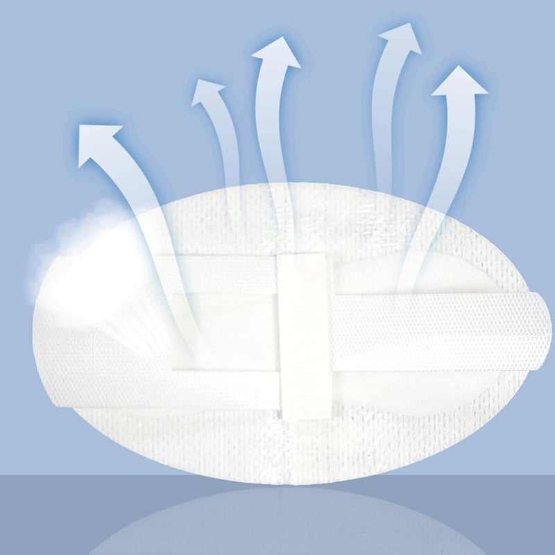 QCWN Foley Catheter Stabilization Device 5 Pack Catheter Tube Holder Leg Sticker for Urinary Drainage Feeding Tubes Breathable Non-Woven Adhesive Catheter Securement Device Accessories (White) - Image 5