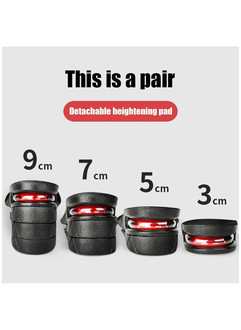 NIBEMINENT Boost Your Height Instantly with 1pc Invisible Height Increasing Insole - Adjustable Shoe Heel Insole With Air Cushion For Variable Taller Support Foot Pad (1.18-3.54inch/3-9cm)  - Image 5