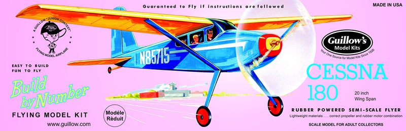 Guillows Guillow's Cessna 180 Model Kit - Image 1