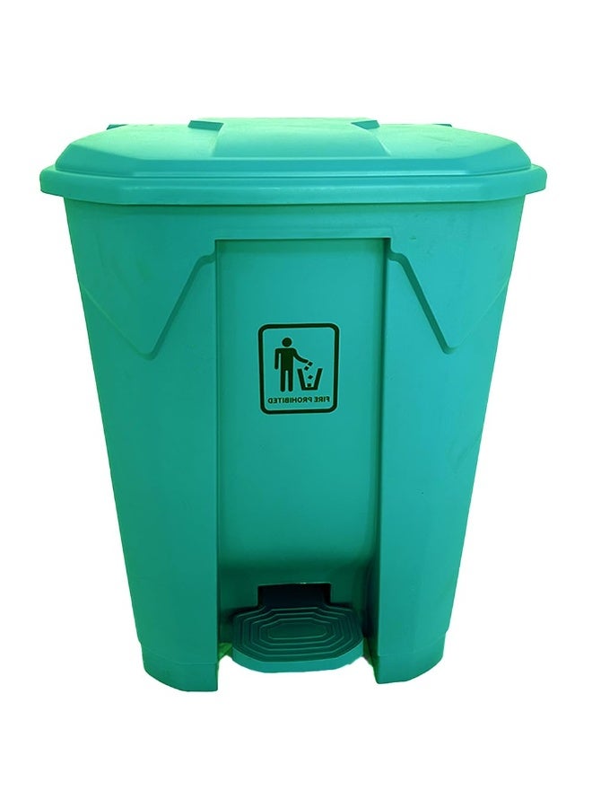 AKC 87 LTR Garbage Trash Can with Centre Pedal, High Density Polyethylene (HDPE) Heavy-Duty Dust Bin (GREEN) - Image 2