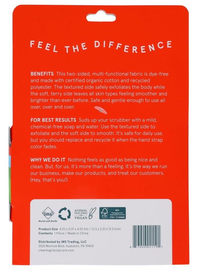 cleanlogic Clean Logic Dual-Texture Body Exfoliator (Pack of 2) - Image 3