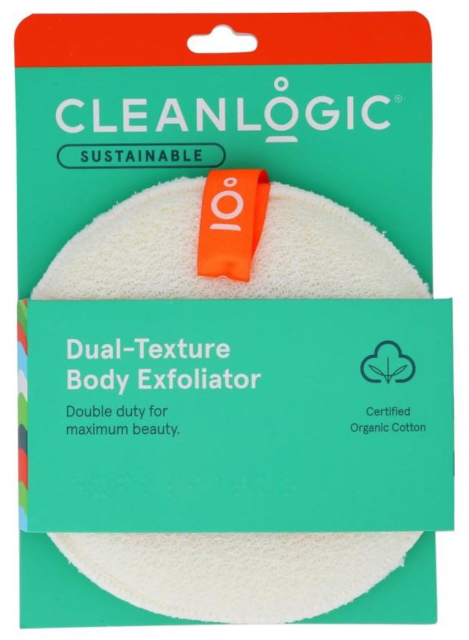 cleanlogic Clean Logic Dual-Texture Body Exfoliator (Pack of 2) - Image 1
