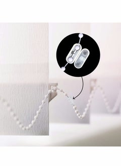 Y&D Chain Connectors, 20Pcs Plastic Roller Shade Bead Connector Replacement Vertical Roman Blind Ball Cord Clips for Blinds  - Image 2