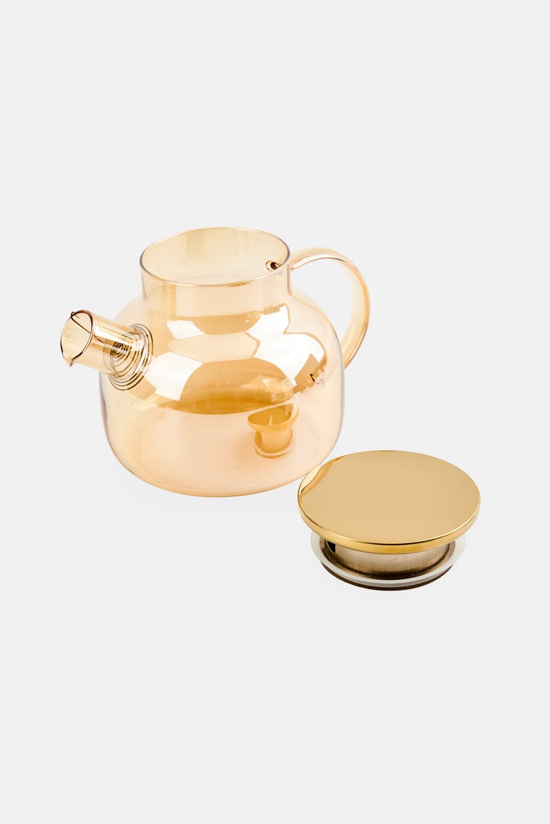 Catherine Malandrino High Borosilicate Glass Tea Pot  - Image 2
