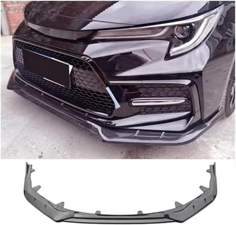 Wivplex Front Bumper Spoiler Lip Splitter for Toyota Corolla - Image 2