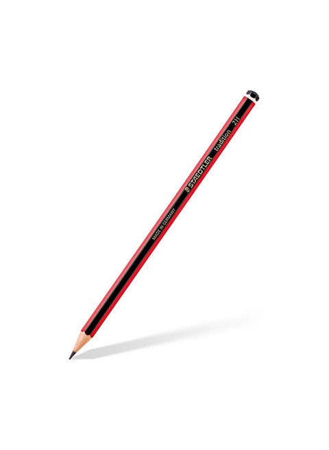 Tradition 2H Pencils Box - 12 Pieces Red