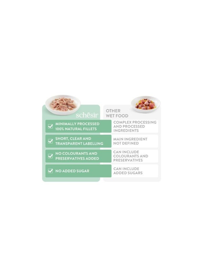 Schesir Complements Cat Wet Food in Jelly Pouch- Chicken 70g [MOQ:12pcs] - Image 4