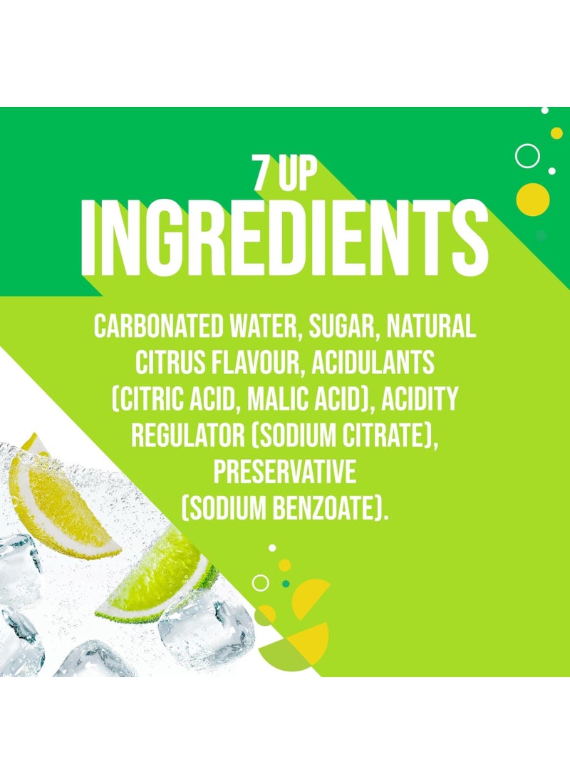 7up Regular Carbonated Soft Drink Glass Bottles 6 x 250ml 6 x 250ml - Image 3