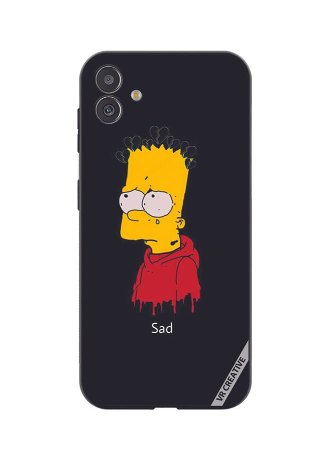 VR CREATIVE Protective Case Cover For Samsung Galaxy F14 Sad Design Multicolour - Image 1