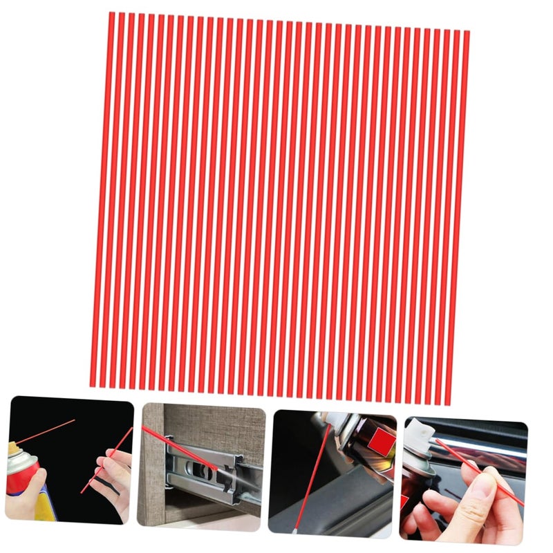 Replacement Spray Can Extension Straw Kit 12cm Long Rust Spray Nozzles 100 Pieces - Image 5