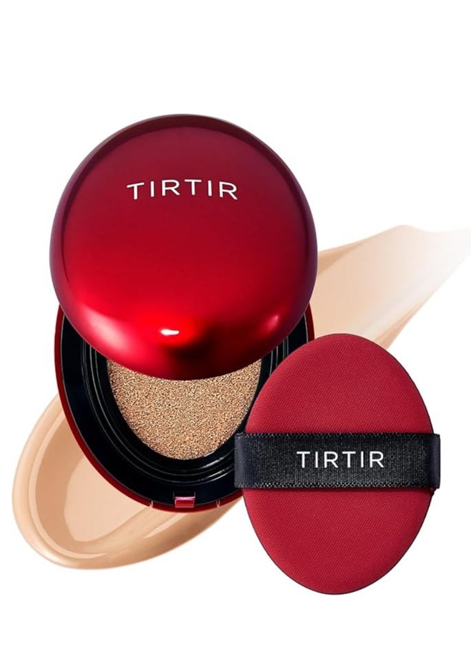 TIRTIR - Turter Red Cushion Mask Fit Foundation 23N Natural Beige - 18 gm - Image 1