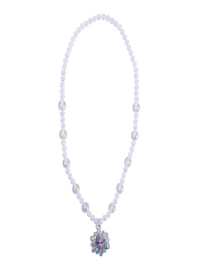 LUV HER Disney Frozen Girls Jewelry Set - Dress Up 3 Piece Toy Jewelry Box Set with Bead Necklace, Bracelet, and Ring - Play Accessories - Ages 3+ - Image 4