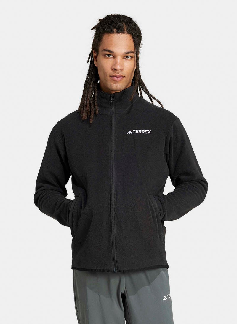 Adidas Terrex Multi Essentials Full Zip Fleece Jacket - Image 1