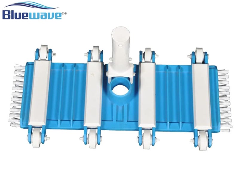 BlueWave 14 Inch Pool Flexible Vacuum Head with Brush and 9 Meter In Length Hose Pipe 38mm EVA Vacuum Hose With Standard Cuff Link - Image 2