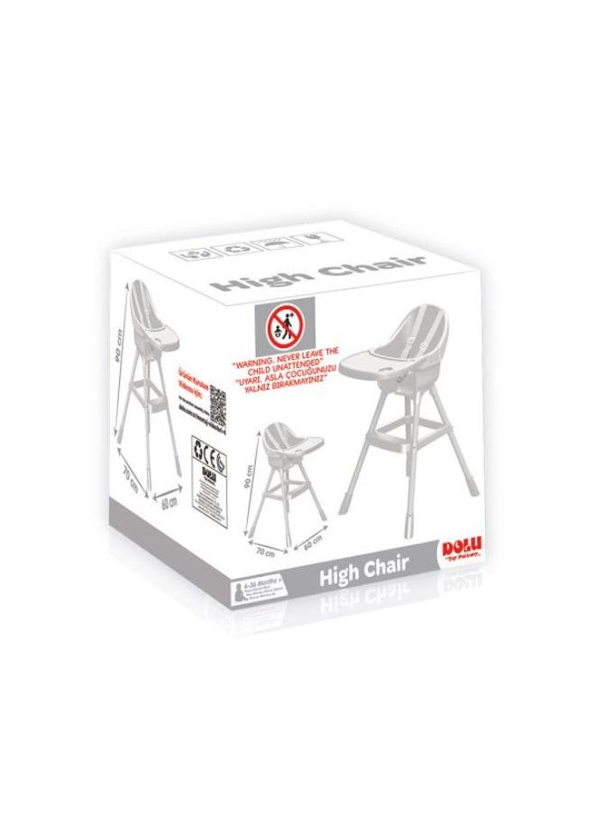Dolu - High Chair Grey - Image 1