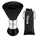 Vtrem Professional Barber Large Neck Duster Soft Cleaning Hairbrush Hair Sweep Brush Hair Styling Tool Black - Image 2
