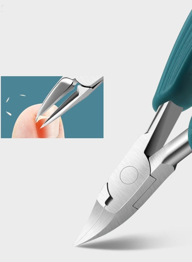 Topleo Ingrown Toenail Clippers, Upgraded 14Pcs/set Nail Treatment Foot Tool Kit, Pedicure Knife Nail Lifter Cutter Cuticle Manicure Kit Foot Care Toe Nail File for Podiatrist Ingrown Seniors Adult - Image 4