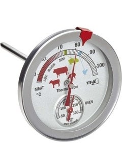 TFA Dostmann Stainless Steel Food Meat BBQ and Oven Thermometer 2 in 1  - Image 2
