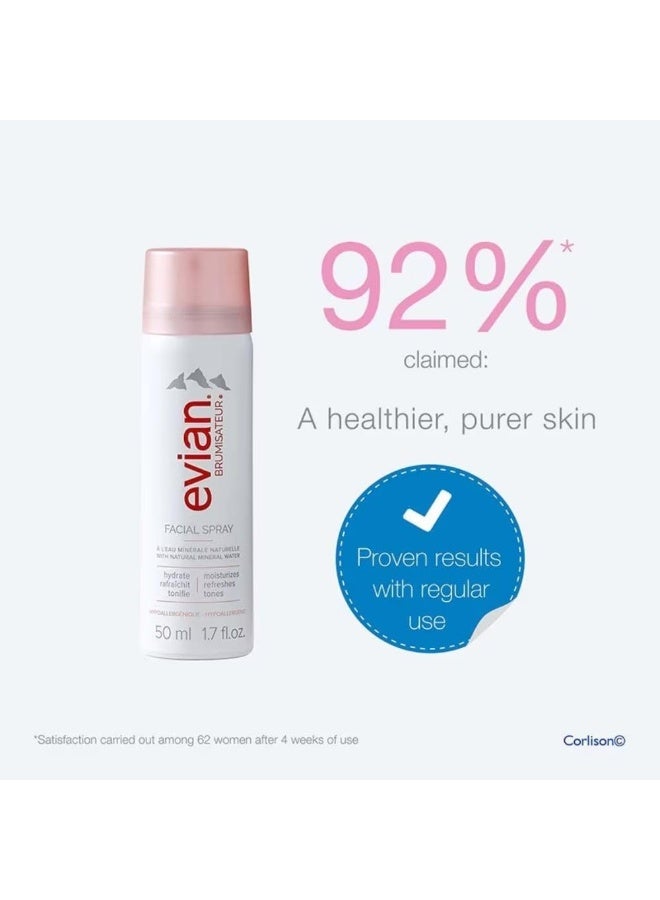 إيفيان ايفيان بخاخ ماء معدني للوجه 50 مل - Image 2