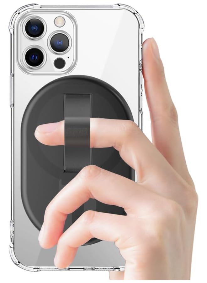 Green Tiger Magnetic Phone Grip, for MagSafe Phone Grip with Finger Strap, Magnetic Finger Phone Ring, Compatible with MagSafe Accessories Only for iPhone 15/14/13/12 - Image 2