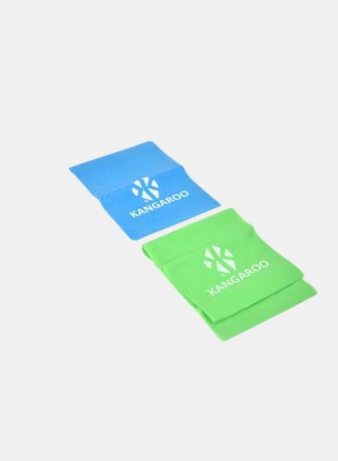 كانجرو مجموعة أربطة مقاومة للتمدد وأربطة للتمارين الرياضية لليوجا والباليه والبيلاتس - Image 4