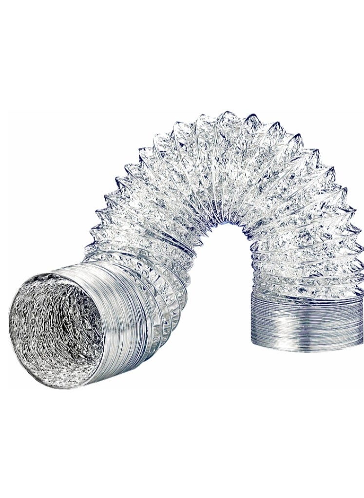 MODI Aluminium Duct Flexible Hose Aluminium Exhaust Pipe, 6 INCH-5M  - Image 2