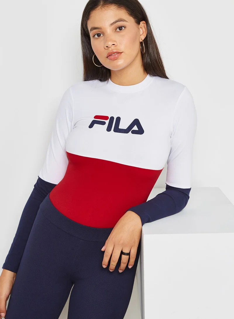 FILA Elena Colour Block Bodysuit