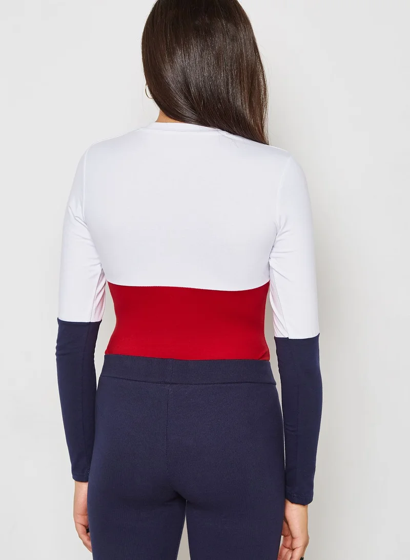 FILA Elena Colour Block Bodysuit