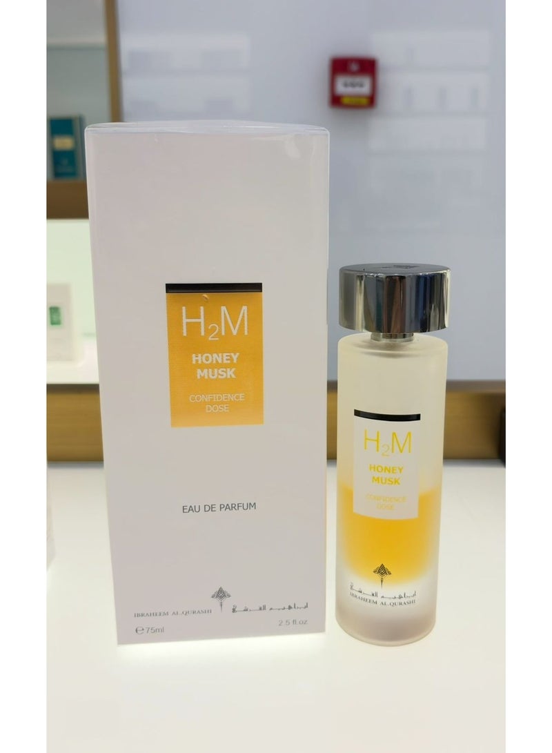 IBRAHIM ALQURASHI Ibrahim Al-Qurashi (Ibraq) Confidence Dose Honey Musk Eau De Parfum - 75ml - Unisex - Image 3