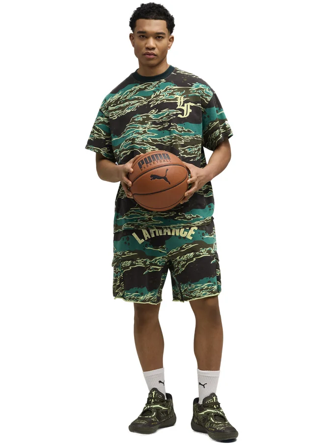 Puma Dark Olive-Fizzy Light-PUMA Black MB.05 Camo Basketball Shoes Unisex for Men | Best Price UAE