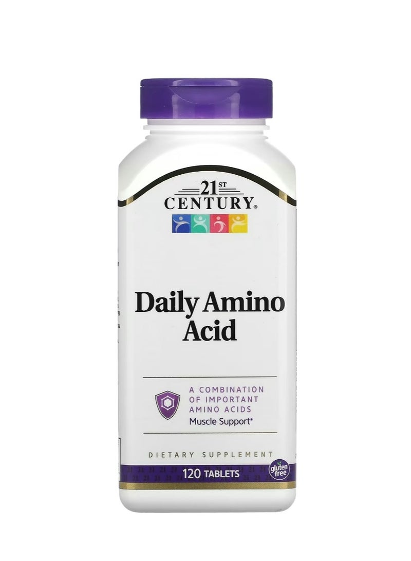 21st Century Daily Amino Acid 120 Tablets - Image 1