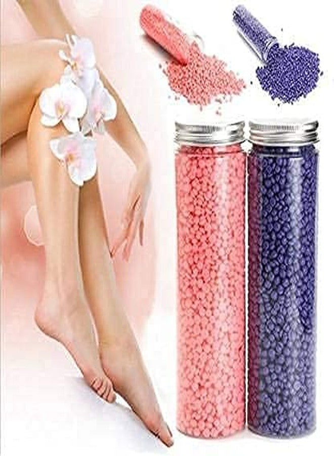CUVLY Women Hard Wax Beans For Painless Hair Removal, Brazilian Waxing For Face, Eyebrow, Back, Chest, Bikini Areas, Legs At Home (100 Gm Beans) - Image 3