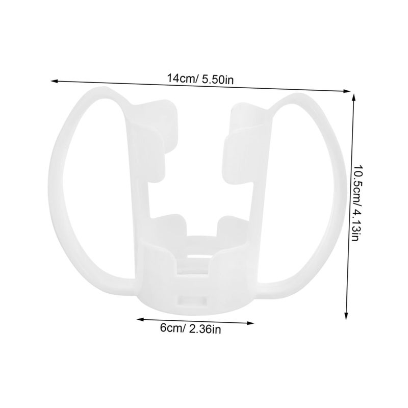 U Shaped Elderly Care Cup Holder Spill Proof Drinking Mug for Bedridden Seniors - Image 3