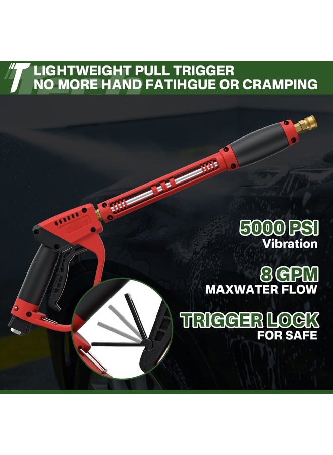 TechSweepPro Pressure Washer Gun and Hose - Image 4