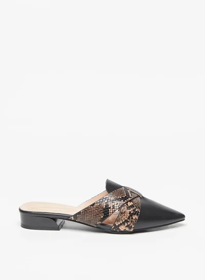 سيليست Women's Slip-On Flat Mules