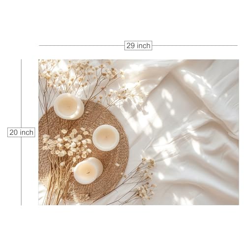 HomeArt Sheet 2 in 1 Product Photography Backdrop 3D Flat Lay Tabletop Double-Sided 20x29 Photo Background PVC Wrinkle Free for Small Products Food, Cosmetics Shoot (Combo 20) - Image 5