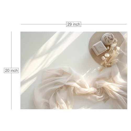 HomeArt Sheet 2 in 1 Product Photography Backdrop 3D Flat Lay Tabletop Double-Sided 20x29 Photo Background PVC Wrinkle Free for Small Products Food, Cosmetics Shoot (Combo 20) - Image 4