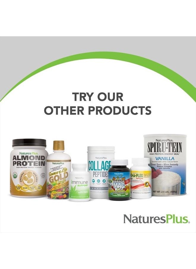 Nature's Plus - NaturesPlus BrainCeutix Boost - 90 Capsules - Promotes Brain Energy, Memory & Concentration - Non-GMO & Gluten Free - 30 Servings - Image 1