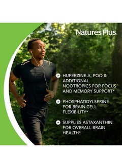 Nature's Plus NaturesPlus BrainCeutix Boost - 90 Capsules - Promotes Brain Energy, Memory & Concentration - Non-GMO & Gluten Free - 30 Servings  - Image 3