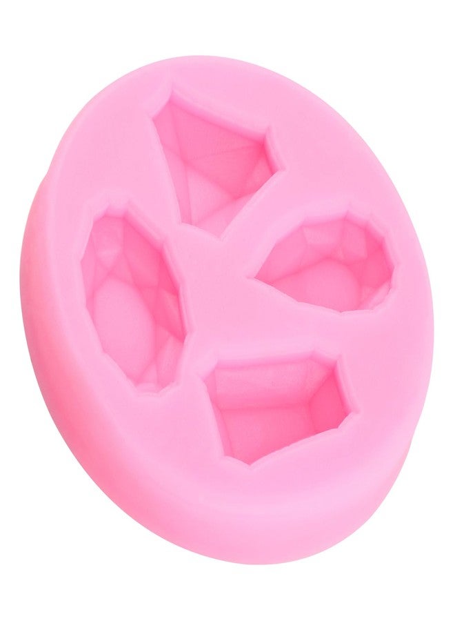 RFGHAC Diamond Fondant Molds Gems Silicone Mold for Cake Decorating Cupcake Topper Chocolate Candy Sugar Gum Paste Polymer Clay Set Of 2 - Image 5