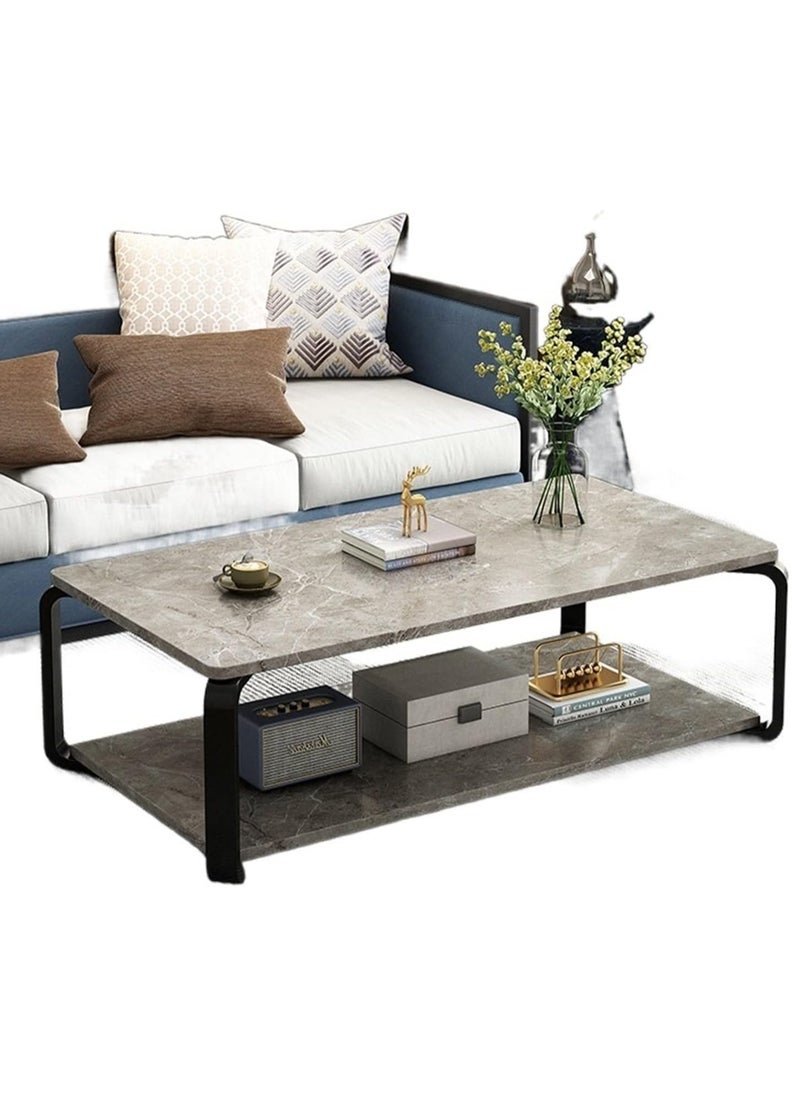 DubaiGallery Metal bedside coffee table round end side table desk nordic marble glass home sofa tables light luxury living room side table  - Image 1