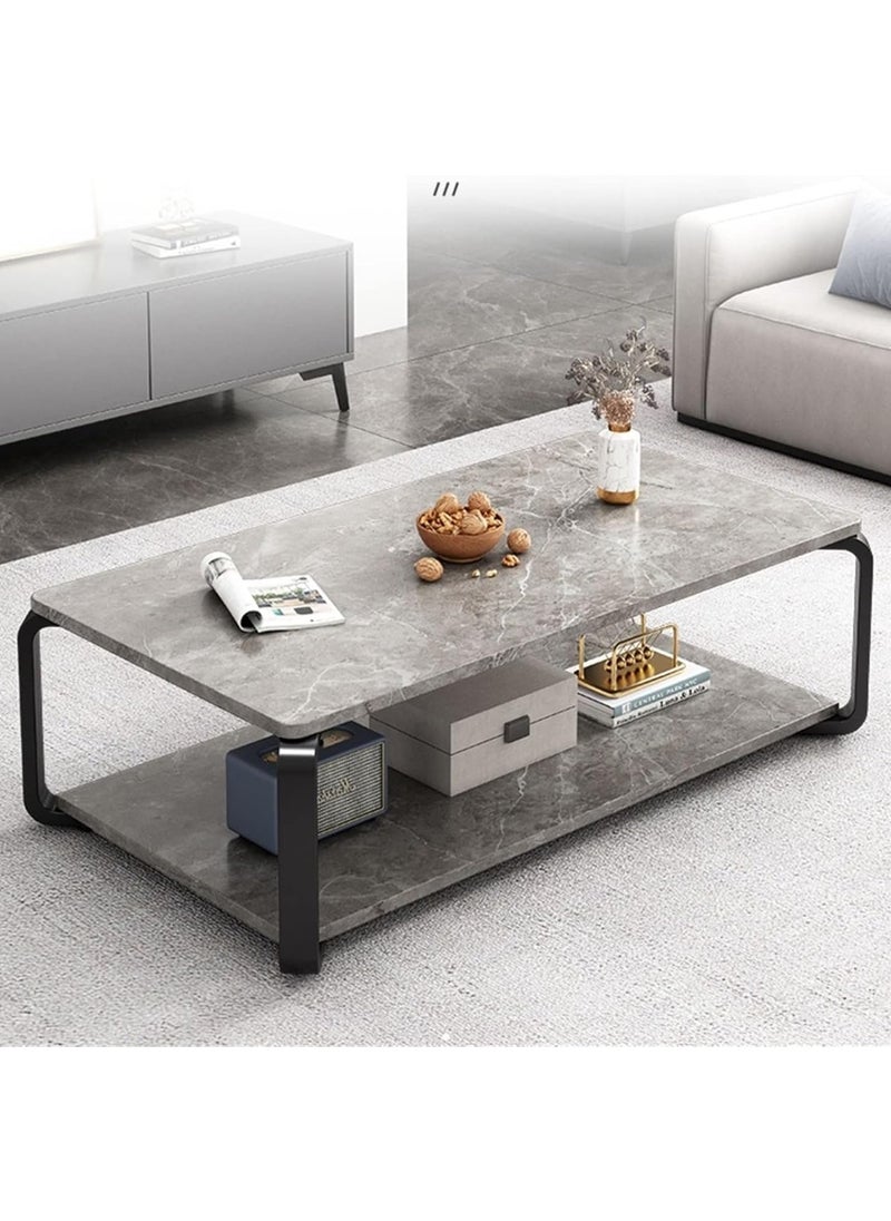 DubaiGallery Metal bedside coffee table round end side table desk nordic marble glass home sofa tables light luxury living room side table  - Image 2