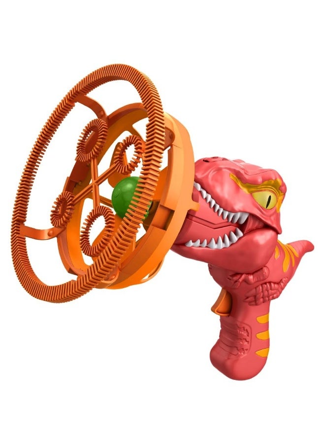 NEXORA SR Dinosaur Bubble Machine for Kids 3-6 Years Old, Bubble Maker Toy Gun for Boys Girls, Dino Bubble Blower Party Favor Gift for Toddlers - Image 1