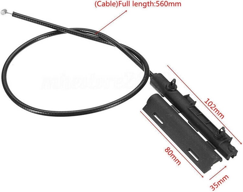 Wivplex Engine Hood Release Cable for BMW E39 - Image 4