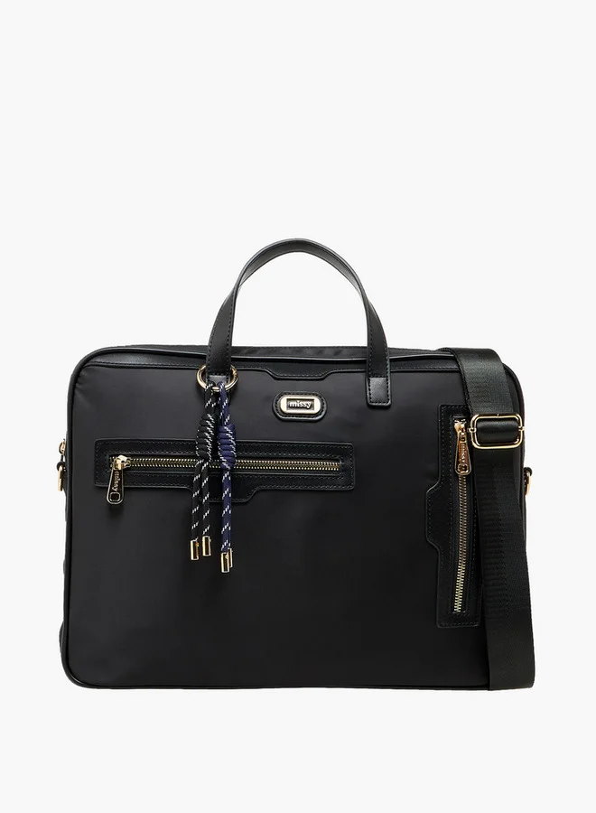 ميسي Solid Laptop Bag with Detachable Strap