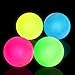 QETRABONE 4 Pcs Glowing Sticky Balls Stress Relieving Glow in The Dark Stick to The Ceiling Stocking Stuffers Fun Decompression Fidget for Adults Anxiety Pressure - Image 2